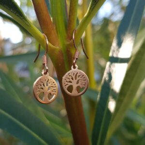 Arbol de la vida oro rosa